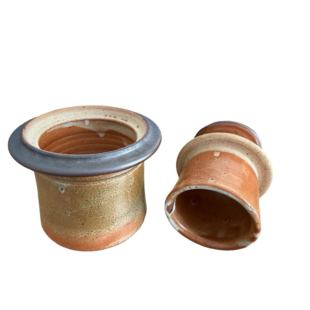 Vintage Studio art stoneware Butter Keeper